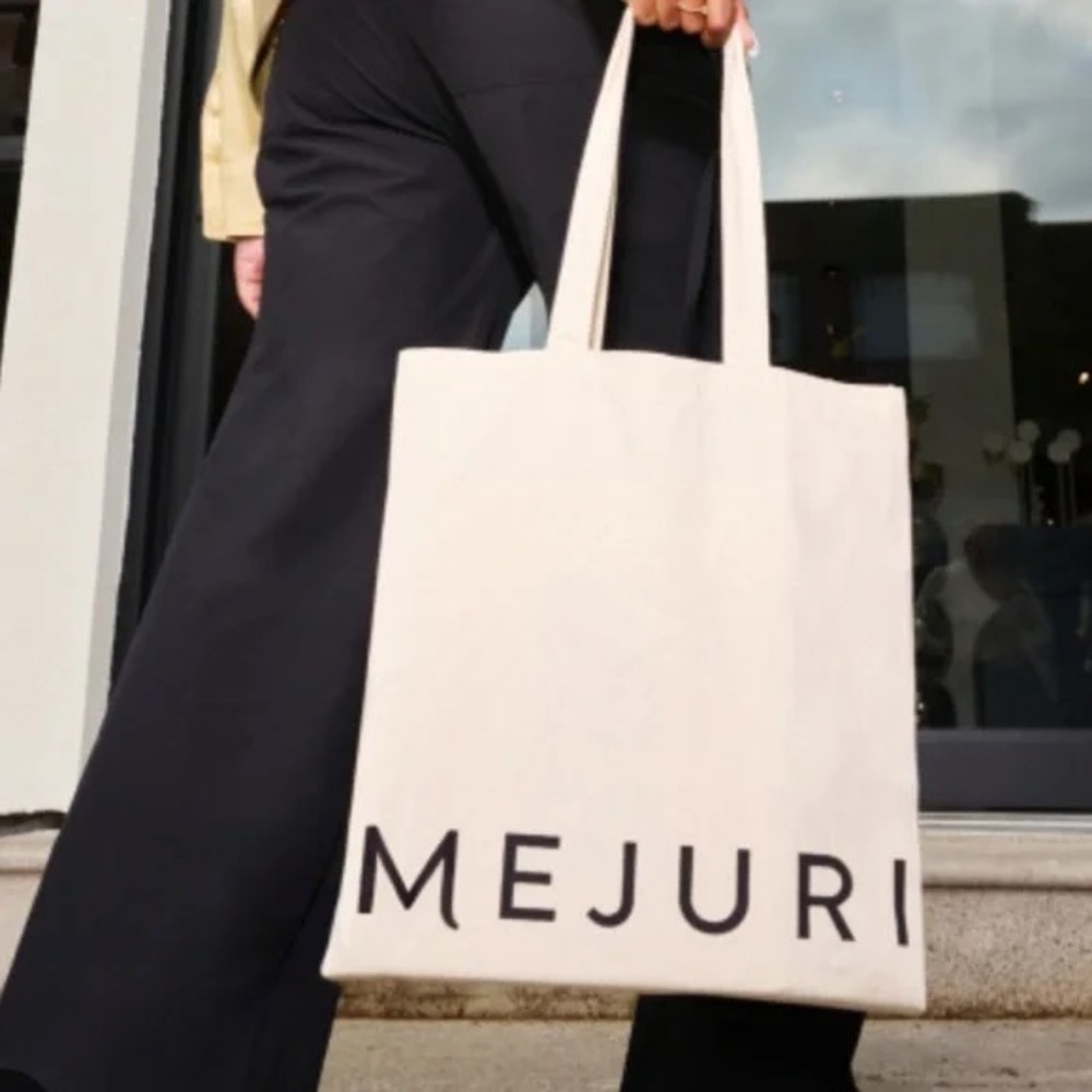 MEJURI Reusable Cotton Tote Bag